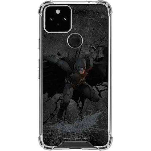 DC Comics The Dark Knight in Action Google Pixel 5 Clear Case